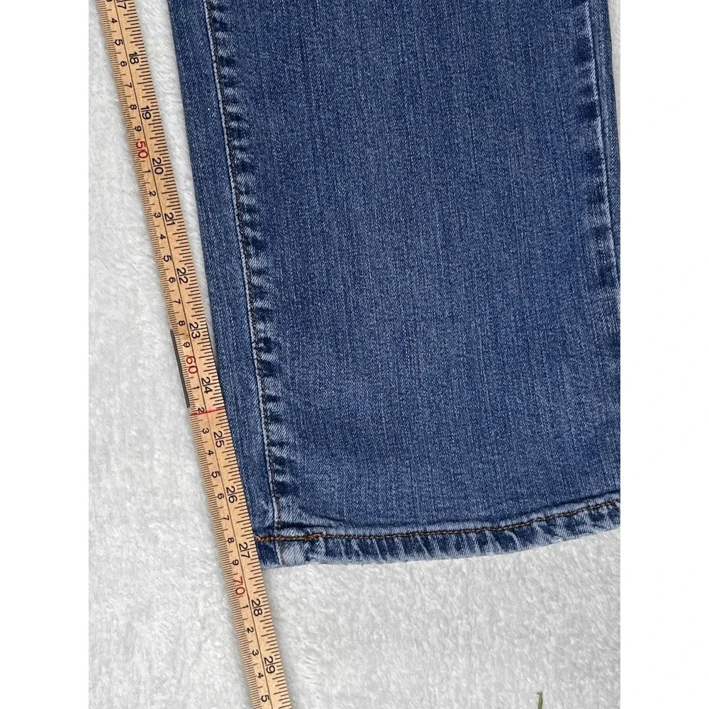 Tommy Hilfiger Denim Jeans Mens 38 Light Wash Straight Fit Stretch Classic Y2K